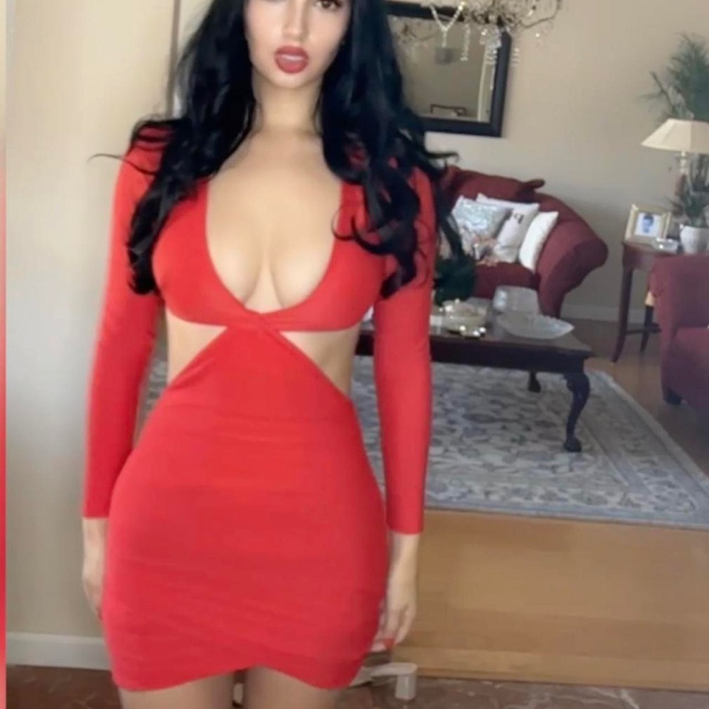 Tigermist Red Kya Dress